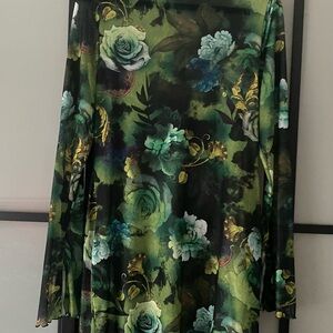 Floral Long Sleeve Dress